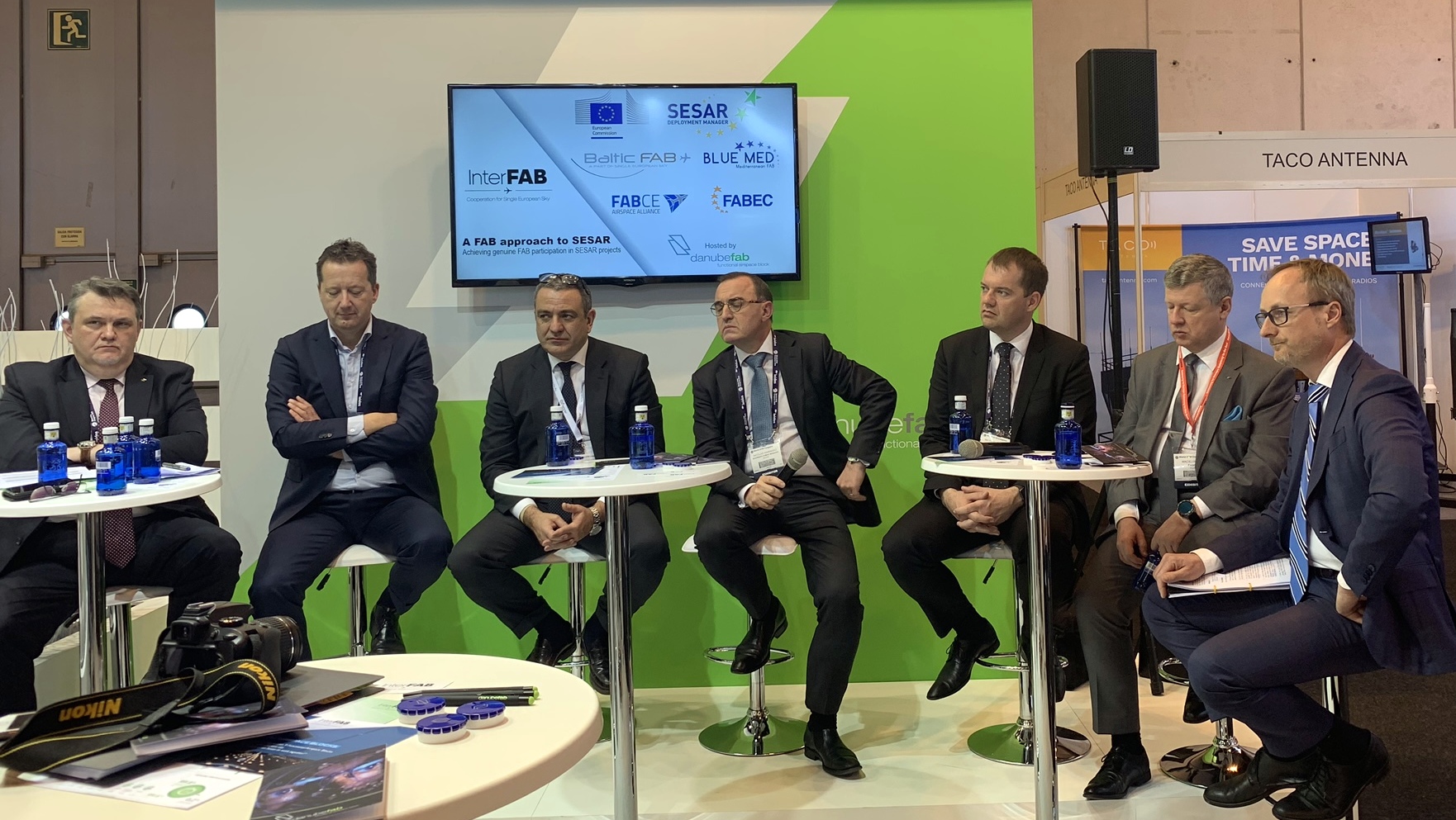 DANUBE FAB panel debate at World ATM Congress 2019 on FABs participation in SESAR projects