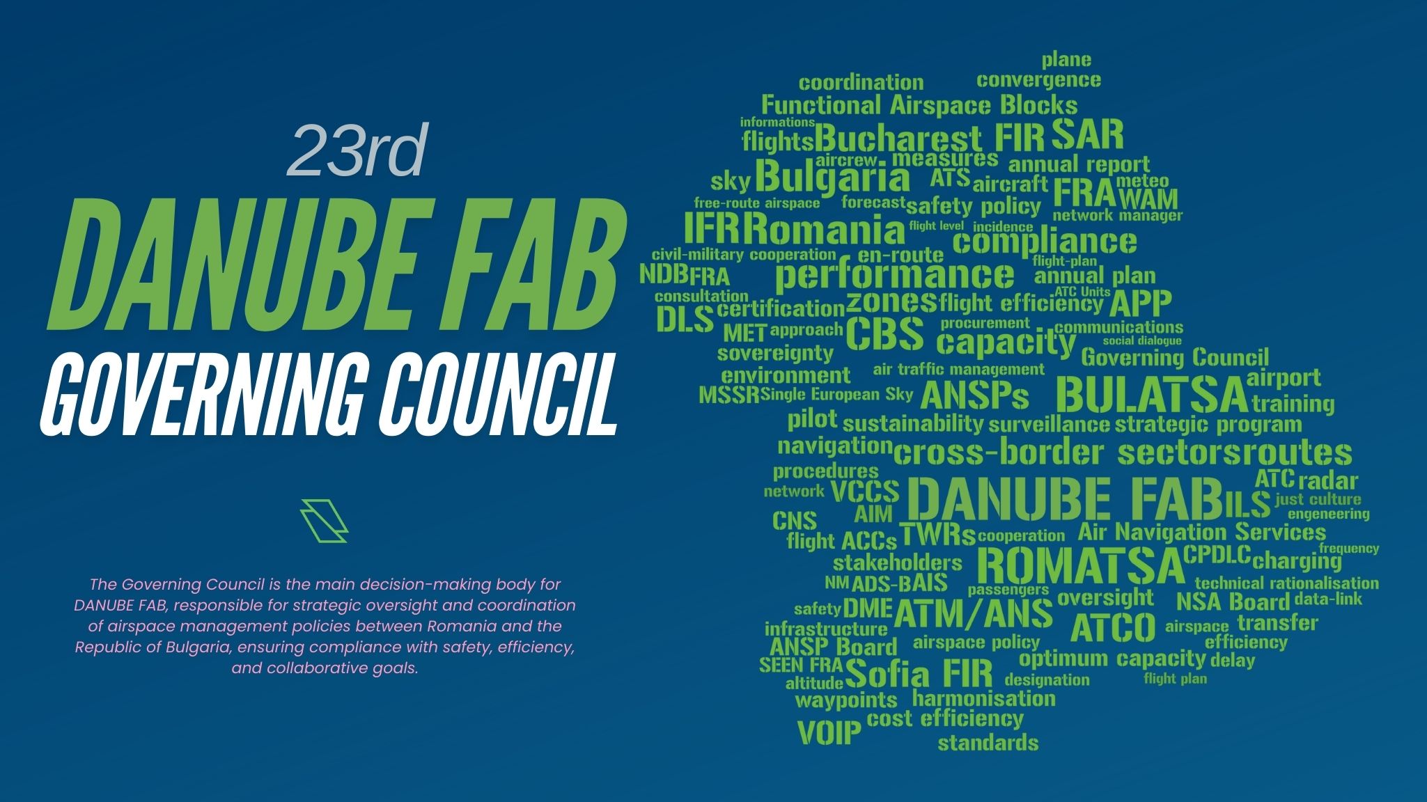 23rd DANUBE FAB Governing Council Meeting